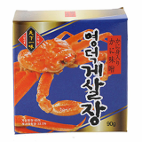 Canned Crab Sauce Mixed with crab meat 